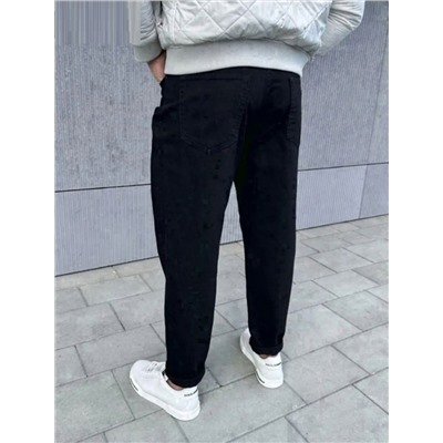 Джинсы бананы мужские