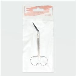 Ножницы педикюрные, загнутые, широкие, 12 см