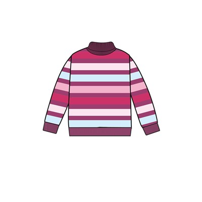 Свитер детский трикотажный для девочек