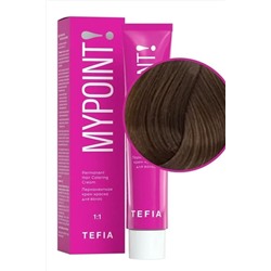 TEFIA Mypoint 7.0 Перманентная крем-краска для волос / Блондин натуральный, 60 мл KRISTALLER, 1108658