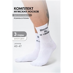 Носки мужские Не слышали (набор 3 пары)