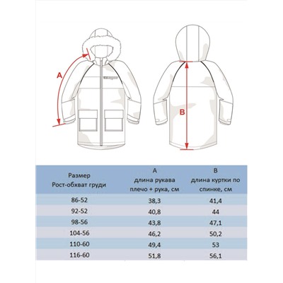 BATIK Куртка 550-23в-98-56-1-02
