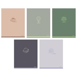 Тетрадь  48л клетка "Лаконично" (090520) Хатбер