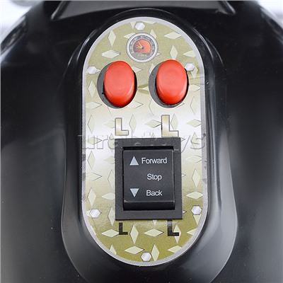 Детский электромотоцикл ROCKET «Чоппер»,1 мотор 20 ВТ, черный