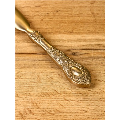 Ложка для обуви «Фамилия», 31 см, латунь
