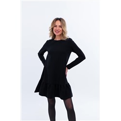 Женское платье трапеция из футера Happyfox