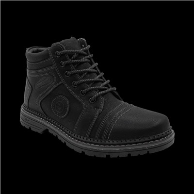 Ботинки на меху 9537-2 черные