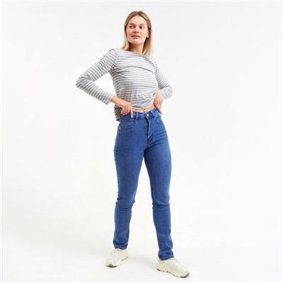 Джинсы женские, цвет голубой, размер 29