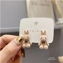 Серьги зайки