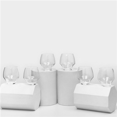 Стаканы для виски Chef&Sommelier OPEN UP, 380 мл, набор 6 шт., хрустальное стекло, прозрачные