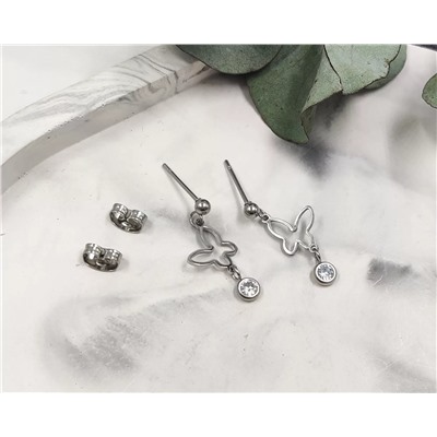 Серьги из стали