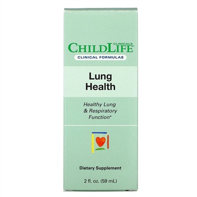 Childlife Clinicals, Lung Health, Healthy Lung & Respiratory Function , 2 fl oz (59 ml)
