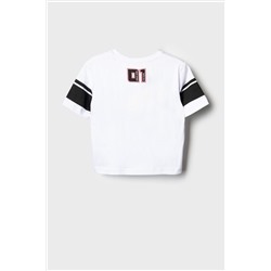 Фуфайка трикотажная для девочек (футболка) PLAYTODAY, 1243142