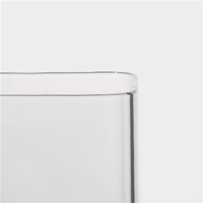 Набор стаканов стеклянных «Квадро», 2 предмета: 350 мл