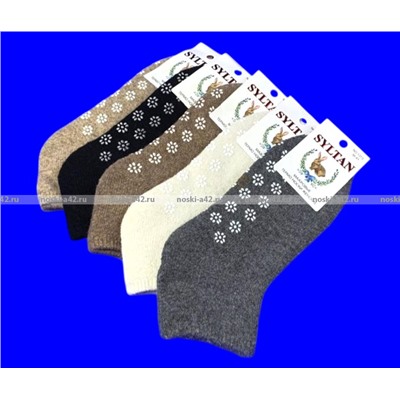 Термоноски АНГОРА ВНУТРИ МАХРА с нескользящей подошвой с "тормозами" арт. 1373