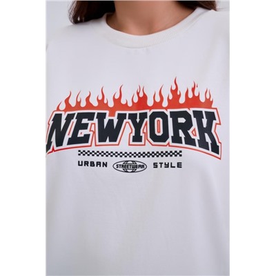 Свитшот Женский 88549 (Молочный)