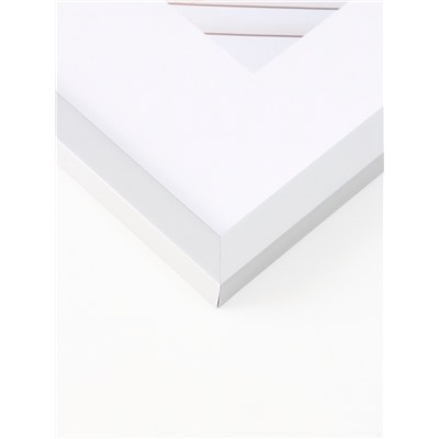 Фоторамка для фото 30×40 см «МИРАМ», пластик, св. серый