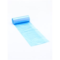 Мешки для мусора 30 л, ПНД, 5 мкм, 30 шт. в рулоне, синие