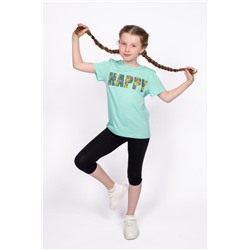 Футболка для девочки 0515 (Мятный)