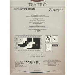 Чулки классические, Teatro, Caprice 20 XL aut.