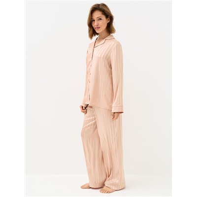 Omsa Пижама OmD 0231D LINE Пижама жен. (Рубашка+Брюки жаккард), PL