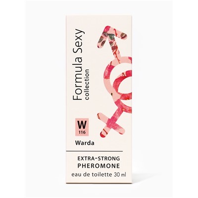 Туалетная вода женская с феромонами Formula Sexy collection Warda W116, 30 мл