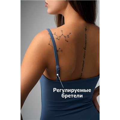 Женское платье-сарафан с разрезами Happyfox