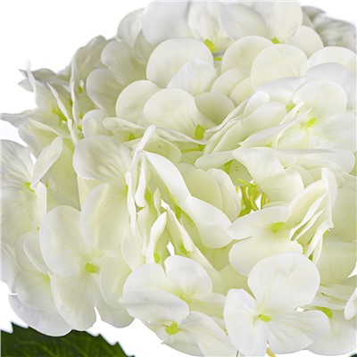 Цветок искусственный Гортензия 68 см белая / GT41-16 /уп 36/360/А