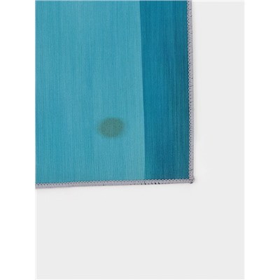 УЦЕНКА Коврик 60х100 см "Лазурный" цвет синий