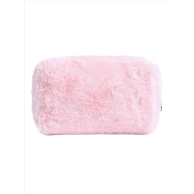 Kristaller Косметичка женская плюшевая, розовый 27830