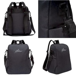 Рюкзак молодежный RXL-329-1z/1 черный - белый GRIZZLY