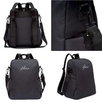 Рюкзак молодежный RXL-329-1z/1 черный - белый GRIZZLY