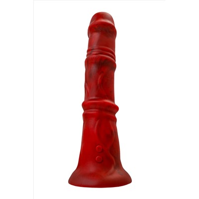 Силиконовый вибратор Monster Rex - 24,5 см.