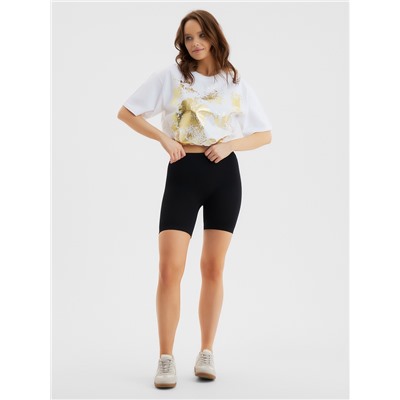 Велосипедки женские MINAKU, чёрные, размер 42