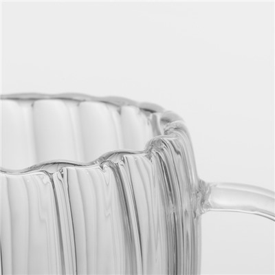 Кружка стеклянная с двойными стенками «Риба», 250 мл