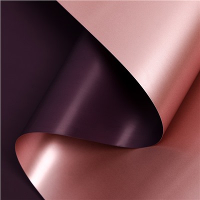 Пленка для цветов, розовое золото, 58 см × 5 м