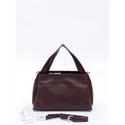 Сумка женская кожаная 0650CH wine red Polina&Eiterou