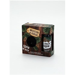 УЦЕНКА Набор «Богатства и успеха», мини гель для душа и мочалка