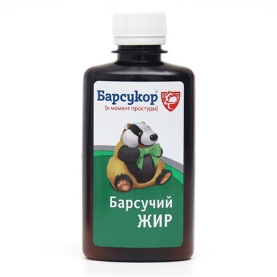 Барсучий жир Барсукор 200 мл
