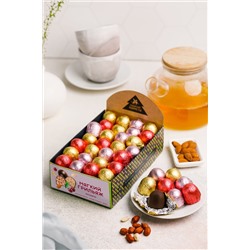 Мягкий грильяж Ассорти / классика,арахис-клюква,миндаль-вишня /шоу-бокс /540 г/ ТМ Сибирские конфеты