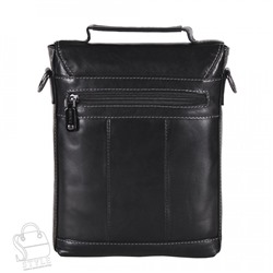 Сумка мужская кожаная кожаный 28813-1Z black  Zinimxs