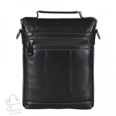 Сумка мужская кожаная кожаный 28813-1Z black  Zinimxs