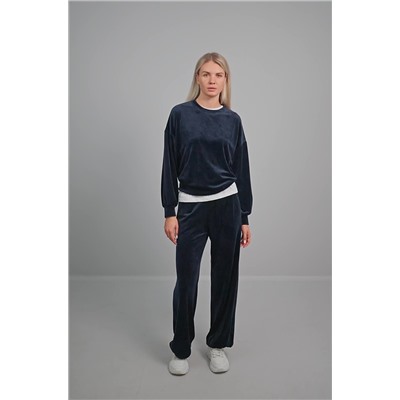 Женский велюровый костюм оверсайз Happyfox