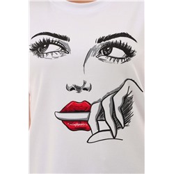 026 Футболка женская (Белый)