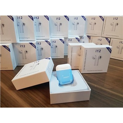 Наушники i12-TWS, Bluetooth 5.0