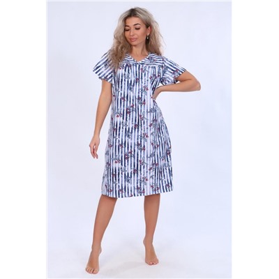 Сорочка 59045 (Синяя полоса)