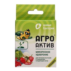 Удобрение микоризное "Агро-Актив", Живые бактерии, 40 г