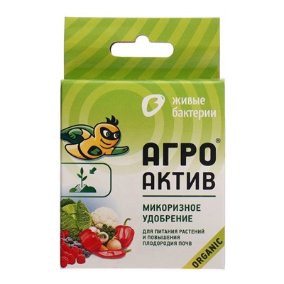 Удобрение микоризное "Агро-Актив", Живые бактерии, 40 г