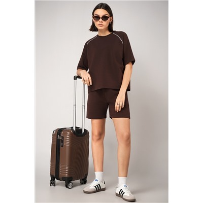 Женский костюм с шортами из футера двухнитки Happyfox