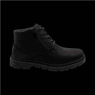 Ботинки на меху 9562-1 черные